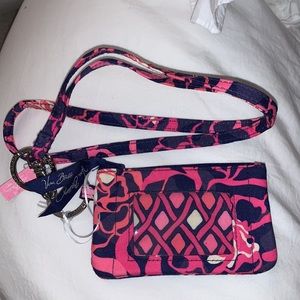Vera Bradley Lanyard and ID/Card Case